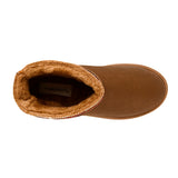 BOTINES DE INVIERNO AMBISHOES MUJER 2025 SUEDE CAFÉ