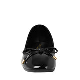 ZAPATOS CASUALES COMFORT FIT MUJER 26303 CHAROL NEGRO