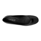 ZAPATOS CASUALES COMFORT FIT MUJER 26304 CHAROL NEGRO
