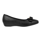 ZAPATOS CASUALES COMFORT FIT MUJER 26306 SIMIPIEL NEGRO
