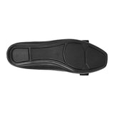 ZAPATOS CASUALES COMFORT FIT MUJER 26306 SIMIPIEL NEGRO