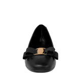 ZAPATOS CASUALES COMFORT FIT MUJER 26306 SIMIPIEL NEGRO