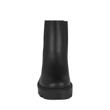 BOTINES DAMA VIA URBANA IK112 SIMIPIEL NEGRO