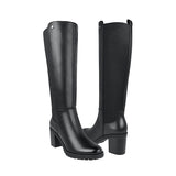 BOTAS BLACK REPUBLIC MUJER OB-HL15 SIMIPIEL NEGRO