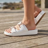SANDALIAS VIA URBANA MUJER 26826 SIMIPIEL BLANCO
