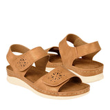 SANDALIAS BLACK REPUBLIC MUJER 250802-7 SIMIPIEL BEIGE