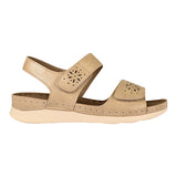 SANDALIAS BLACK REPUBLIC MUJER 250802-7 SIMIPIEL BEIGE