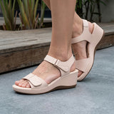 SANDALIAS BLACK REPUBLIC MUJER 25095-A4 SIMIPIEL BEIGE