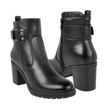 BOTINES BLACK REPUBLIC MUJER OBHL02 SIMIPIEL NEGRO
