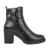 BOTINES BLACK REPUBLIC MUJER OBHL02 SIMIPIEL NEGRO