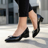 ZAPATOS BLACK REPUBLIC MUJER 250607 CHAROL NEGRO