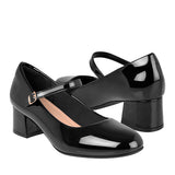 TACONES BLACK REPUBLIC MUJER 250606 CHAROL NEGRO