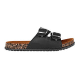 SANDALIAS STYLO MUJER SATURNO SIMIPIEL NEGRO