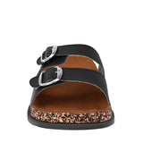 SANDALIAS STYLO MUJER SATURNO SIMIPIEL NEGRO