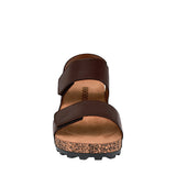 SANDALIAS DAMA STYLO KOLIU SIMIPIEL CAFÉ