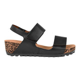 SANDALIAS STYLO MUJER KOLIU SIMIPIEL NEGRO