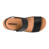 SANDALIAS STYLO MUJER KOLIU SIMIPIEL NEGRO