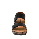 SANDALIAS STYLO MUJER KOLIU SIMIPIEL NEGRO