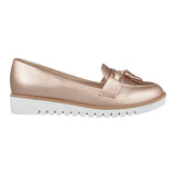 ZAPATOS CASUALES PARA DAMA STYLO 3036 ORO ROSADO