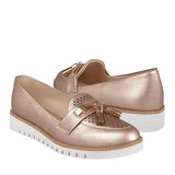ZAPATOS CASUALES PARA DAMA STYLO 3036 ORO ROSADO