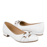 ZAPATOS DAMA STYLO V-586 SIMIPIEL BLANCO