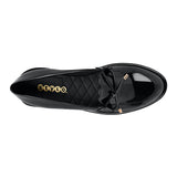 MOCASINES DAMA STYLO 3084 CHAROL NEGRO