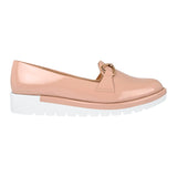 MOCASINES SIENA MUJER 5414 CHAROL ROSA