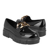 ZAPATOS CASUALES DAMA STYLO J-9000 CHAROL NEGRO