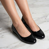 ZAPATOS DAMA STYLO 729 CHAROL NEGRO