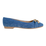 ZAPATOS DAMA STYLO 4659 TEXTIL AZUL