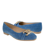 ZAPATOS DAMA STYLO 4659 TEXTIL AZUL
