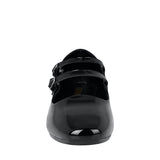 ZAPATOS CASUALES DAMA STYLO 4675 CHAROL NEGRO
