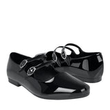 ZAPATOS CASUALES DAMA STYLO 4675 CHAROL NEGRO
