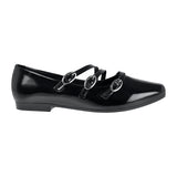 ZAPATOS CASUALES DAMA STYLO 4692 CHAROL NEGRO