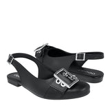ZAPATOS CASUALES DAMA STYLO 4695 SIMIPIEL NEGRO