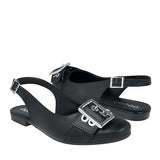 ZAPATOS CASUALES DAMA STYLO 4695 SIMIPIEL NEGRO