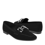MOCASINES DAMA STYLO 4689 SUEDE NEGRO