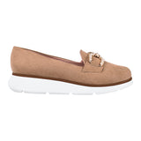 MOCASINES DAMA STYLO 5408 SUEDE BEIGE