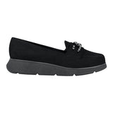 MOCASINES DAMA STYLO 5408 SUEDE NEGRO