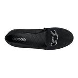 MOCASINES DAMA STYLO 5408 SUEDE NEGRO