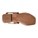 SANDALIAS DAMA STYLO 10254 SIMIPIEL CAFÉ