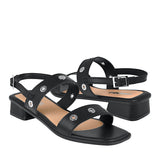 SANDALIAS DAMA STYLO 10254 SIMIPIEL NEGO
