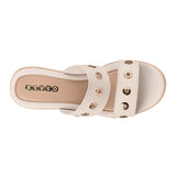 SANDALIAS DAMA STYLO 10400 SIMIPIEL BEIGE