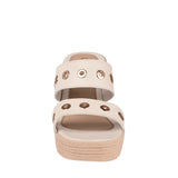 SANDALIAS DAMA STYLO 10400 SIMIPIEL BEIGE
