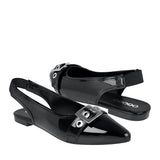 ZAPATOS CASUALES DAMA STYLO 2503 CHAROL NEGRO