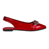 ZAPATOS CASUALES DAMA STYLO 2503 CHAROL ROJO