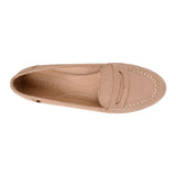 MOCASINES MUJER SIENA 9402 SUEDE BEIGE