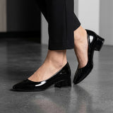 TACONES MUJER SIENA 11005 CHAROL NEGRO