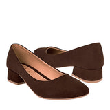 TACONES SIENA MUJER 11005 SUEDE CAFÉ