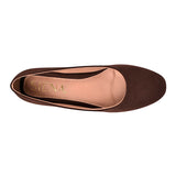TACONES SIENA MUJER 11005 SUEDE CAFÉ